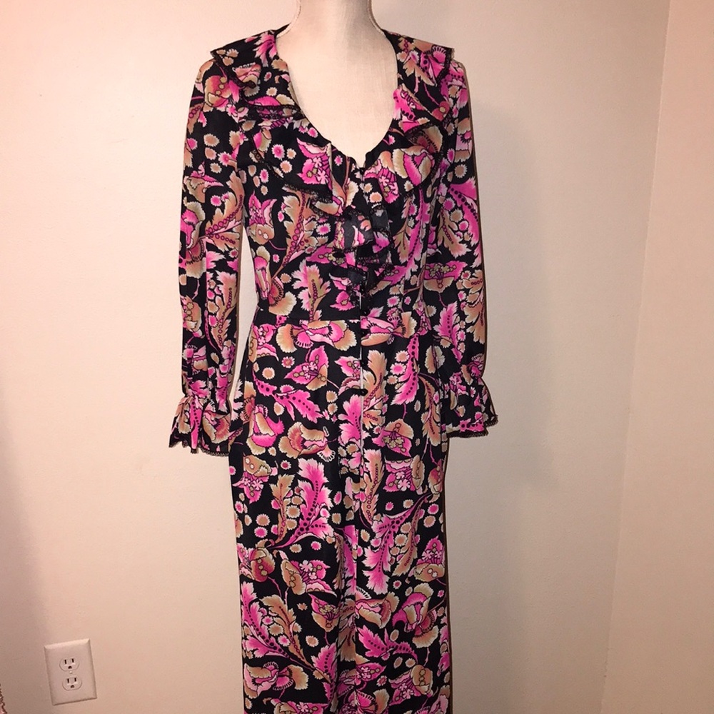 Vintage Housecoat Robe small